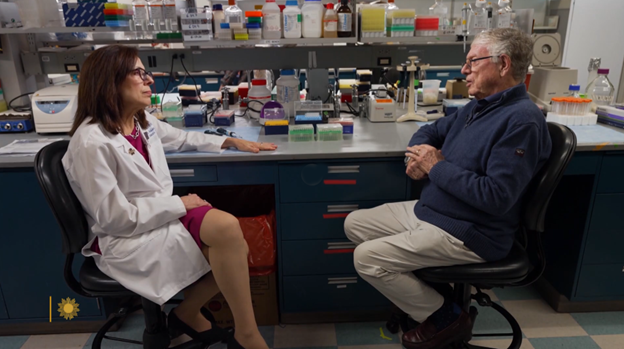 Elizabeth M. Jaffee and Ted Koppel