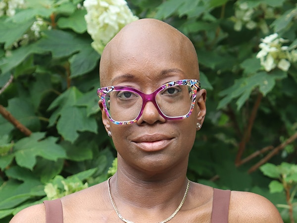 Michelle Anderson-Benjamin, a cancer survivor featured in the  AACR Cancer Progress Report 2025