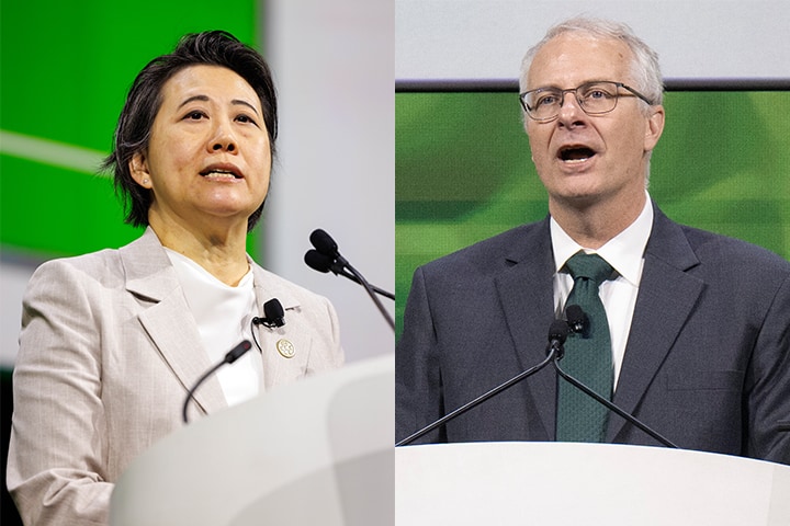 AACR Annual Meeting 2025 Program Chairs Lillian L. Siu and Matthew G. Vander Heiden
