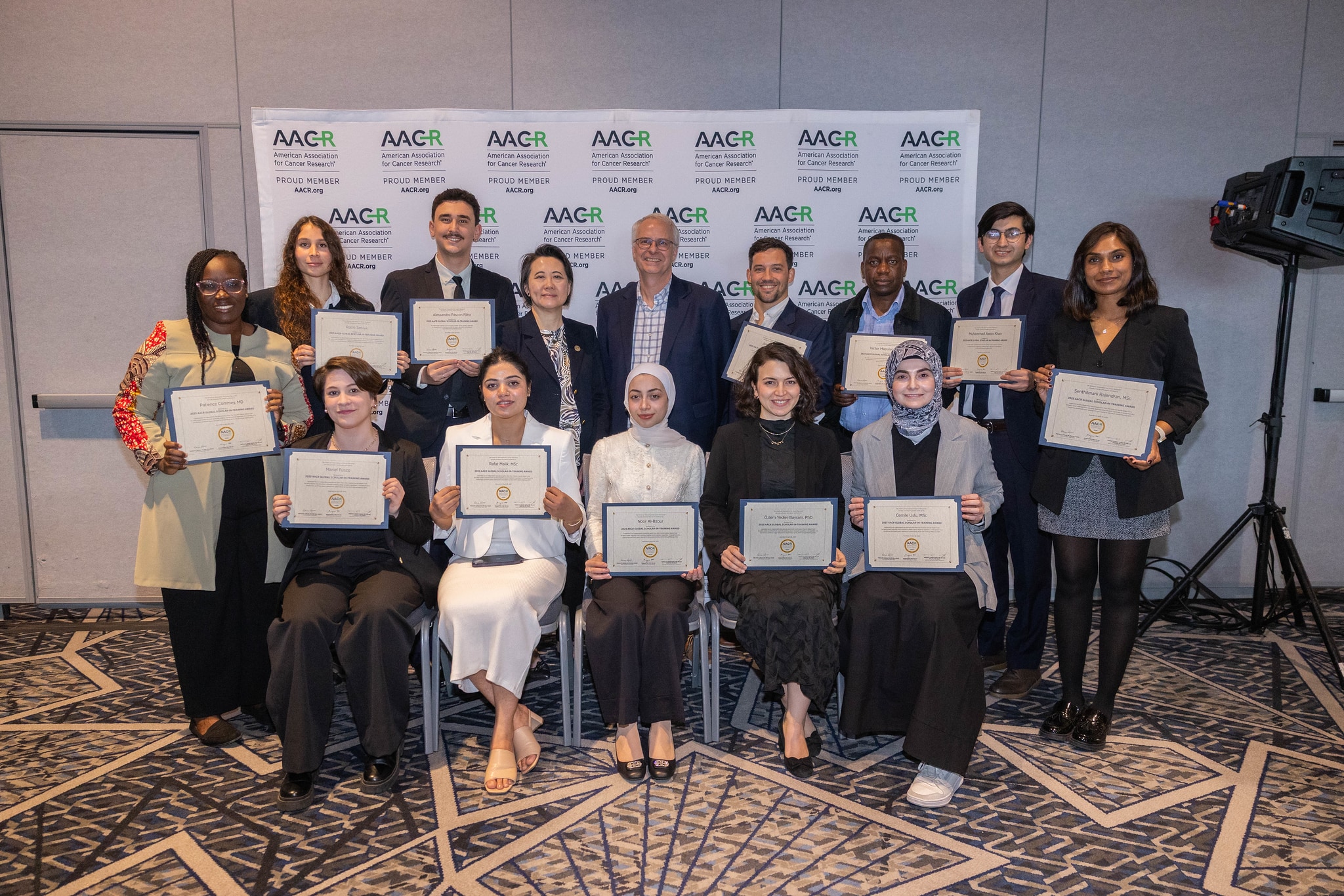 AACR Global Scholar-in-Training Award recipients at the AACR Annual Meeting 2025