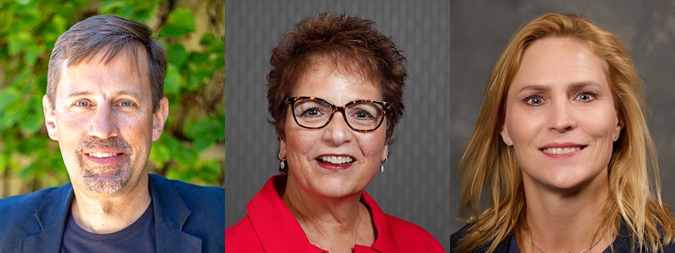 AACR Aging and Cancer Task Force Chairs David A. Tuveson, Electra D. Paskett, and Sheila A. Stewart