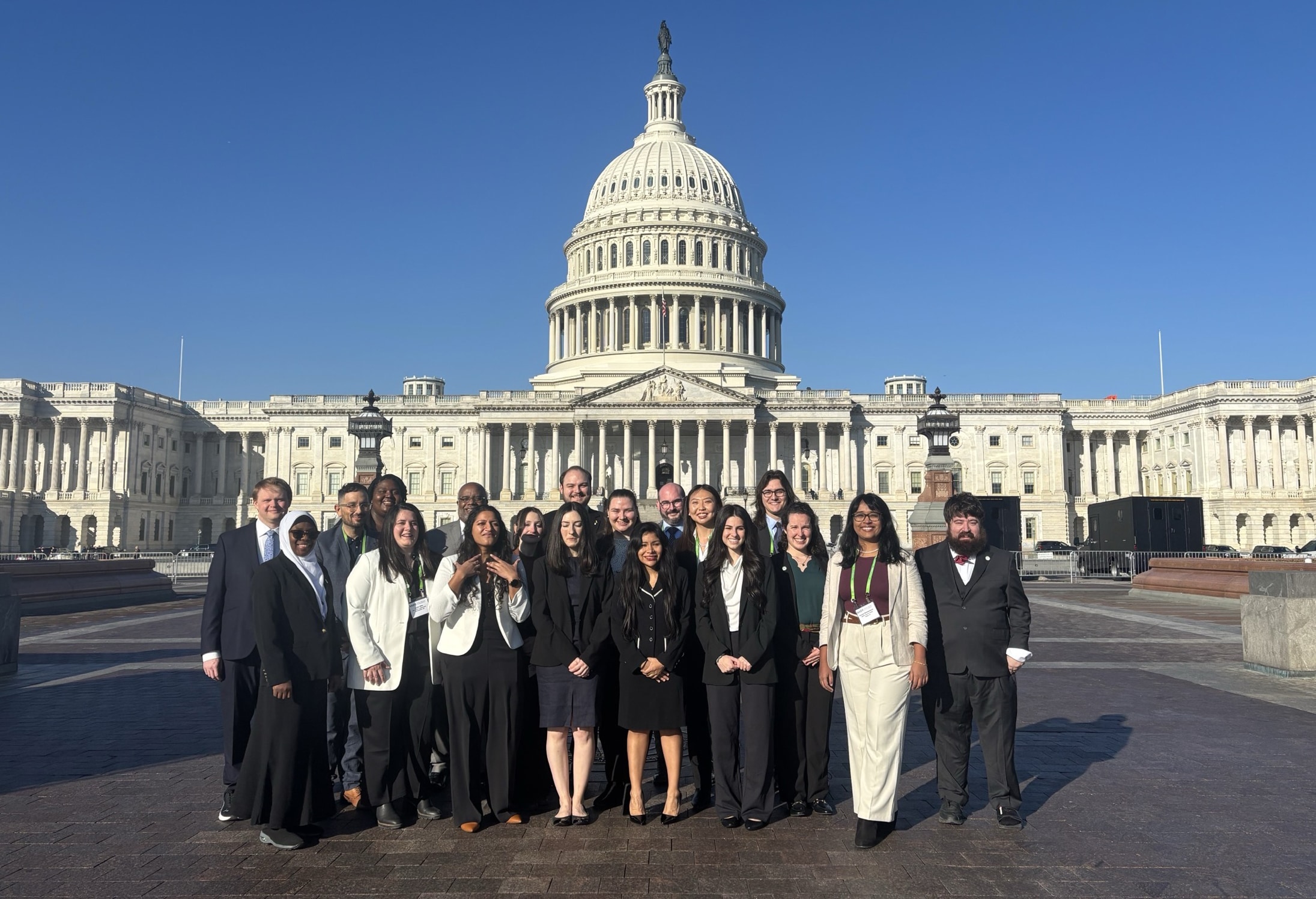 Participants in the AACR Early-Career Hill Day, February 2025